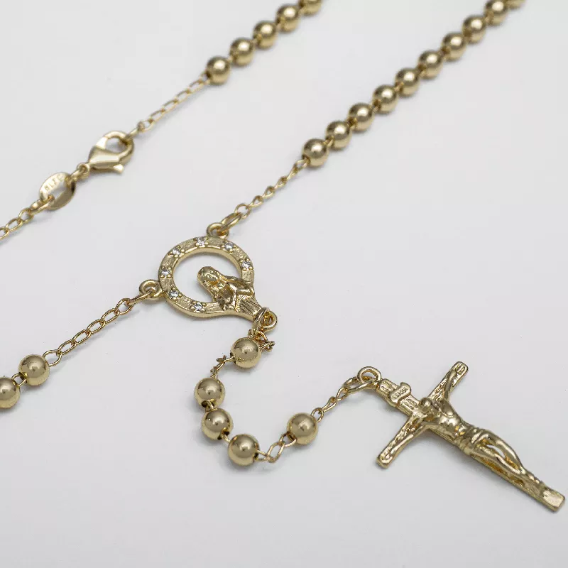 Rosario Balin 4mm 50 Cms Cristal - 94032
