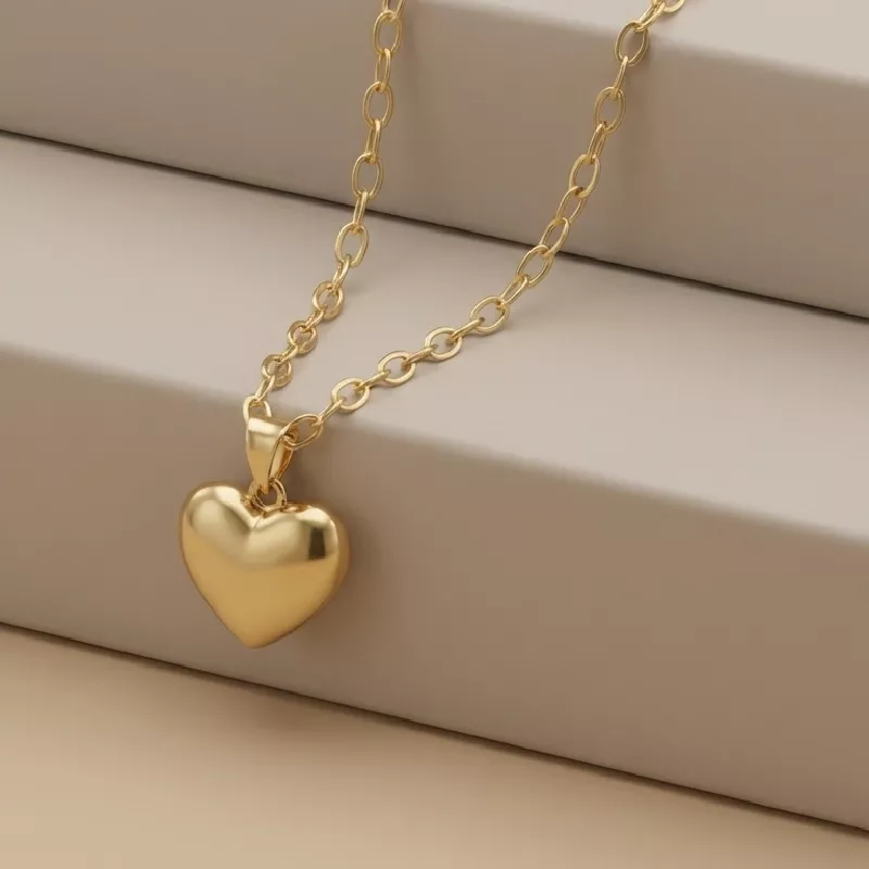 Cad. Corazon Rodio 45cm - CRL830