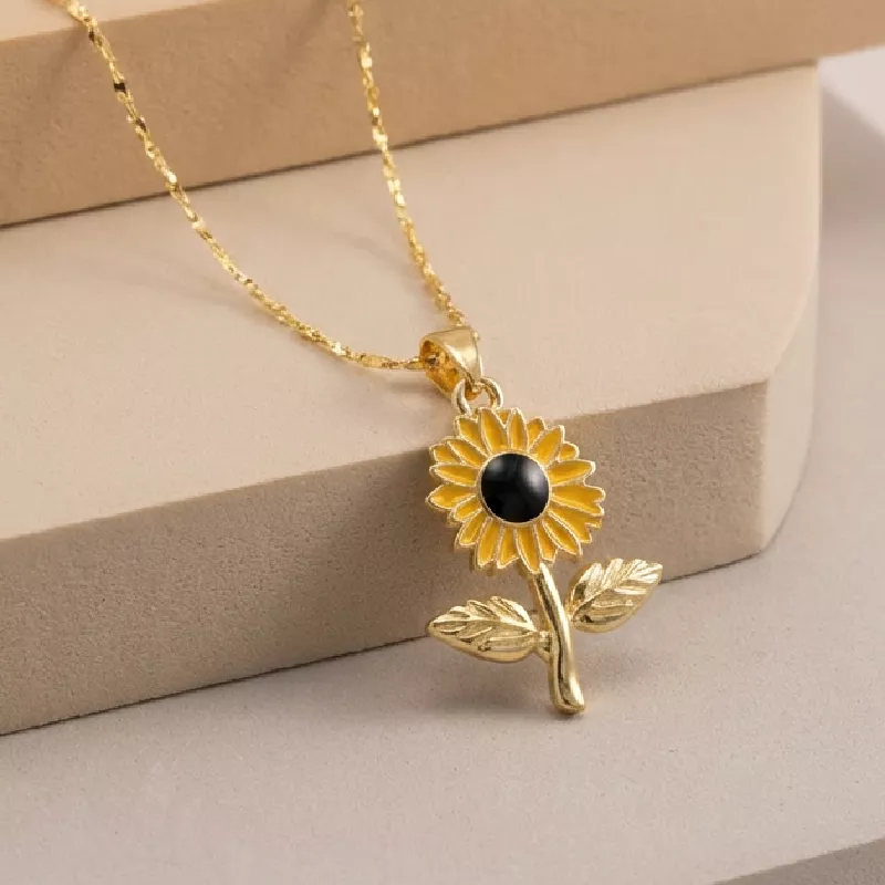 Cad. Visos Girasol Rodio 45cm - CRM637