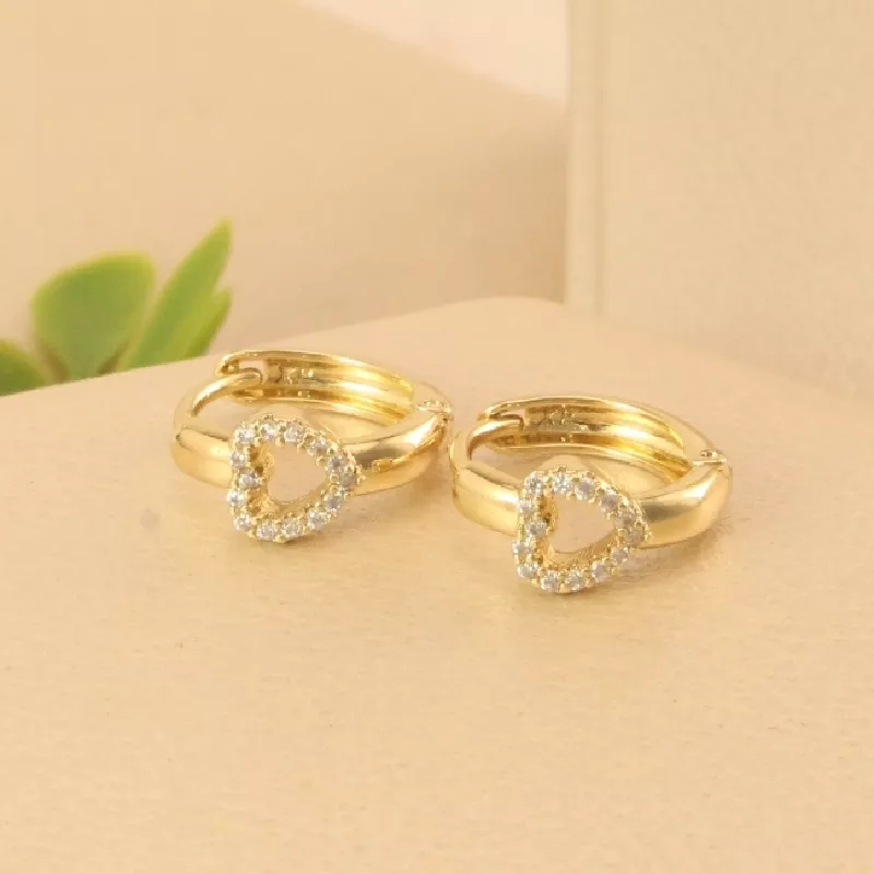 Cand. Corazones Rodio 1,3cm - KRM816