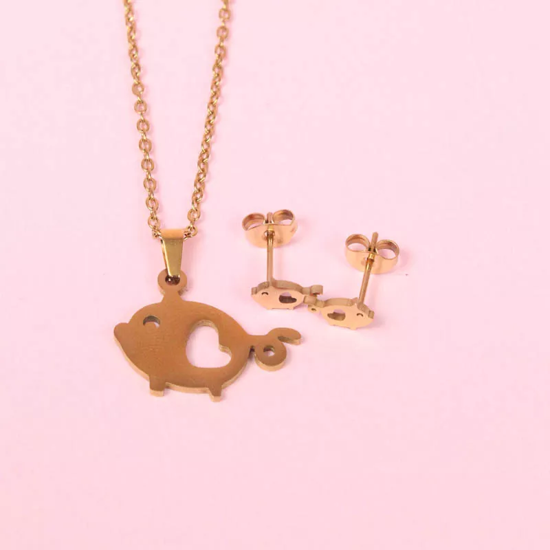 Coll. Set Cerdito Acero 45 cm - NAE828