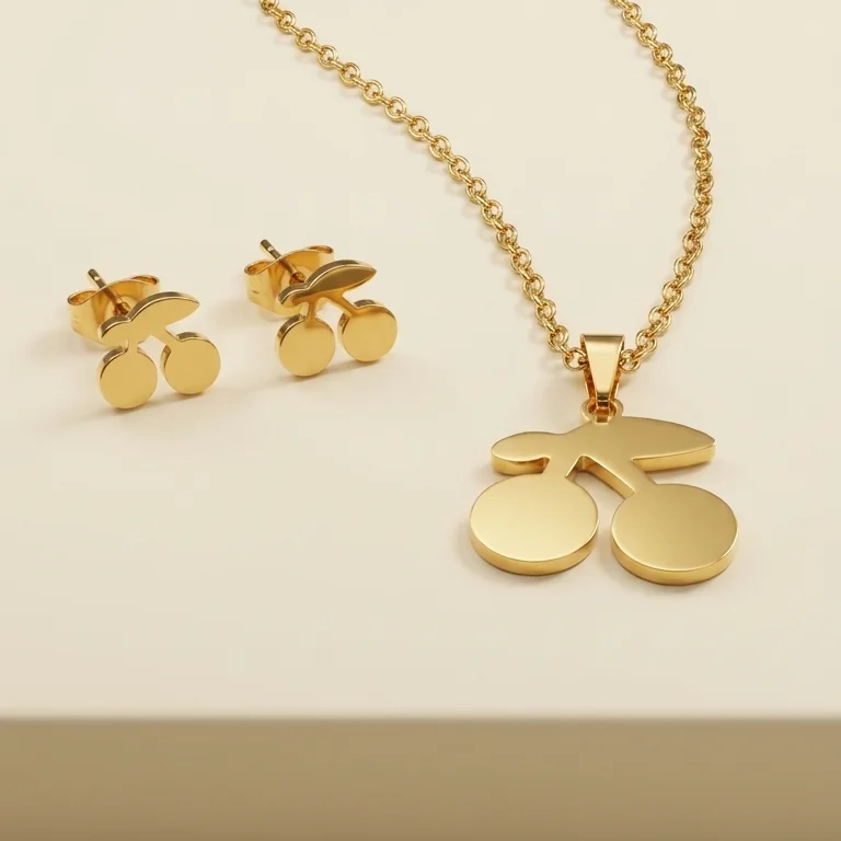 Set. Cereza Acero 45 Cm - NAG279
