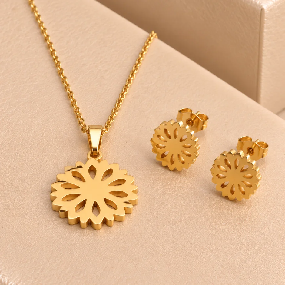 Set. girasol acero 45cm - NAG925