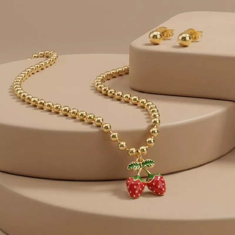Set. Cereza Rodio 45cm - NRT336