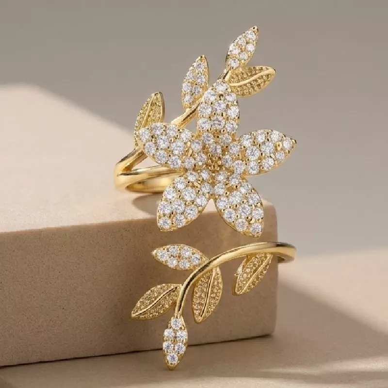 Ani. Diva Flor Rodio graduable - RRP525