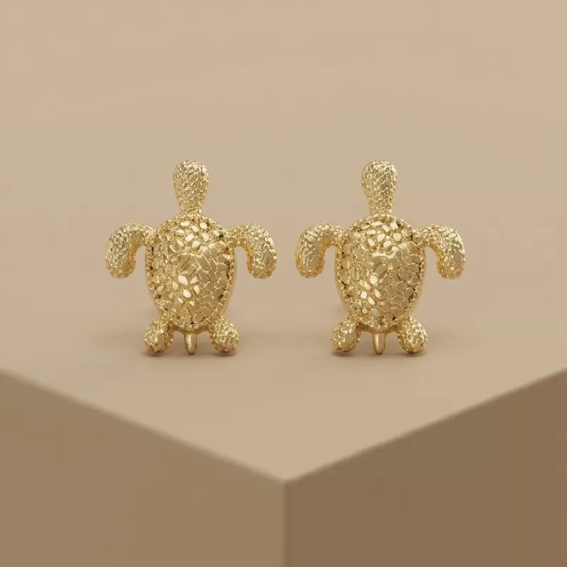 Top. Tortugas Rodio 1,7cm - TRI184