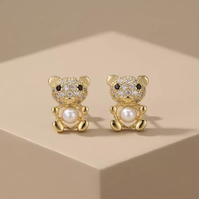 Top. Oso Rodio 1cm - TRL466