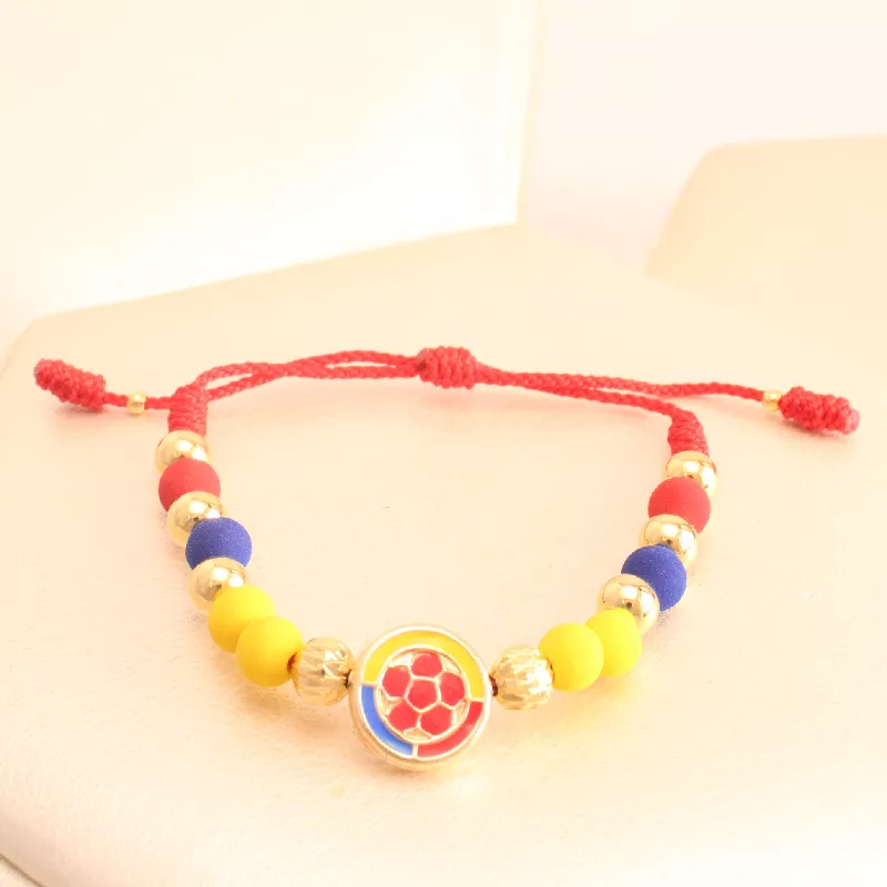 Pul. Colombia Roja Oro Laminado 18 Cm - UOD132