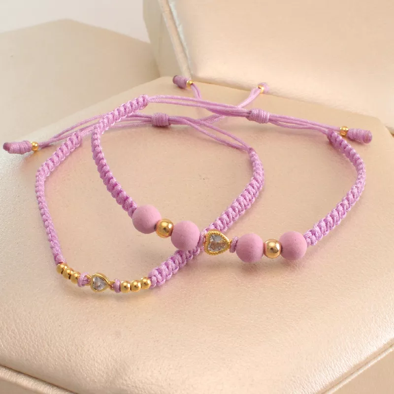 Pul. Pulsera Balines Oro Laminado Graduable - UOG698