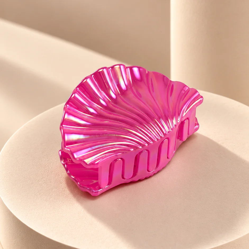 Var. shell fuccia otra 4x3cm - ZEP407